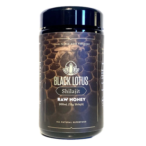 Black Lotus Shilajit Raw Honey 150mL