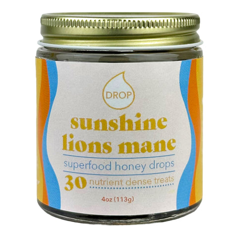 Superfood Honey Drops Sunshine Lion's Mane Gummies