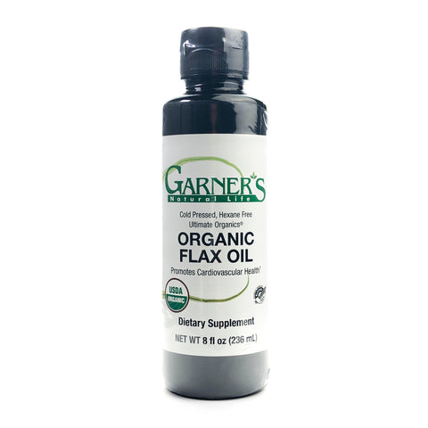 Cold Pressed Organic Flax Oil