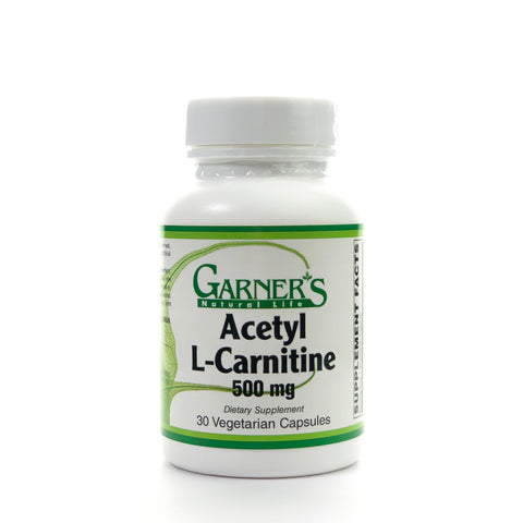 Acetyl L-Carnitine 500 Mg Garners Natural Life Acetyl L-Carnitine 500 Mg Garners Natural Life