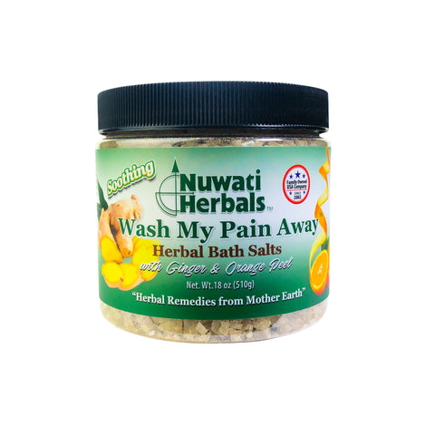 Nuwati Herbals Wash My Pain Away Herbal Bath Salts