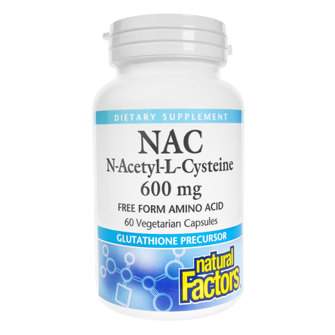 Natural Factors NAC 600mg